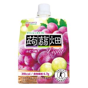 クラッシュタイプの蒟蒻畑ライト ぶどう味 150g