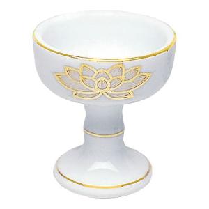 白上金ハス 中仏器