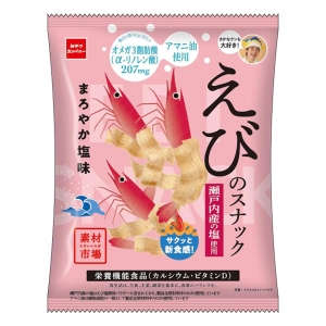 素材市場えびのスナック まろやか塩味 61g