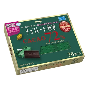 チョコレート効果 カカオ72% 26枚入り