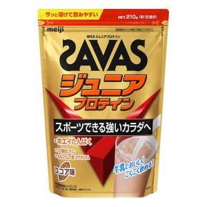 ザバスジュニアプロテインココア15食 210g