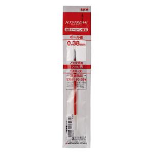 ジェットストリーム 単色用替芯 0.38mm 赤