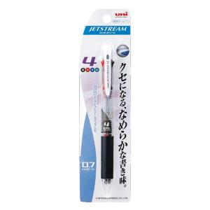 ジェットストリーム 4色 0.7mm 1P 透明