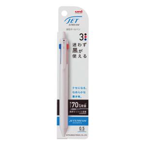 ジェットストリーム 新3色 0.5mm 1P Wライトピンク