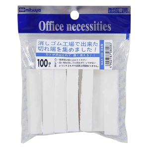 切れ端消しゴム （100g）