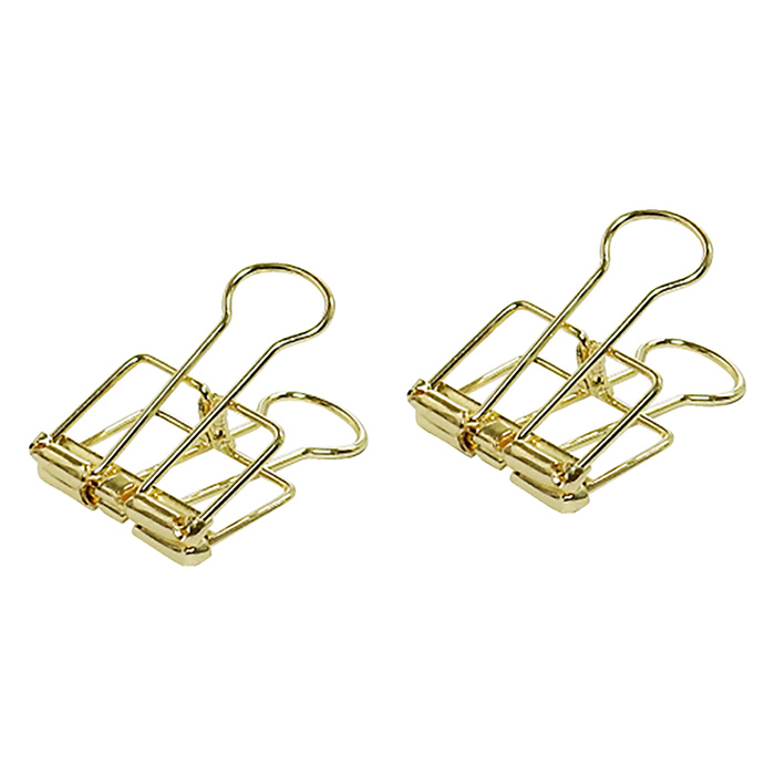 リーンクリップ 小 （6個）ゴールド