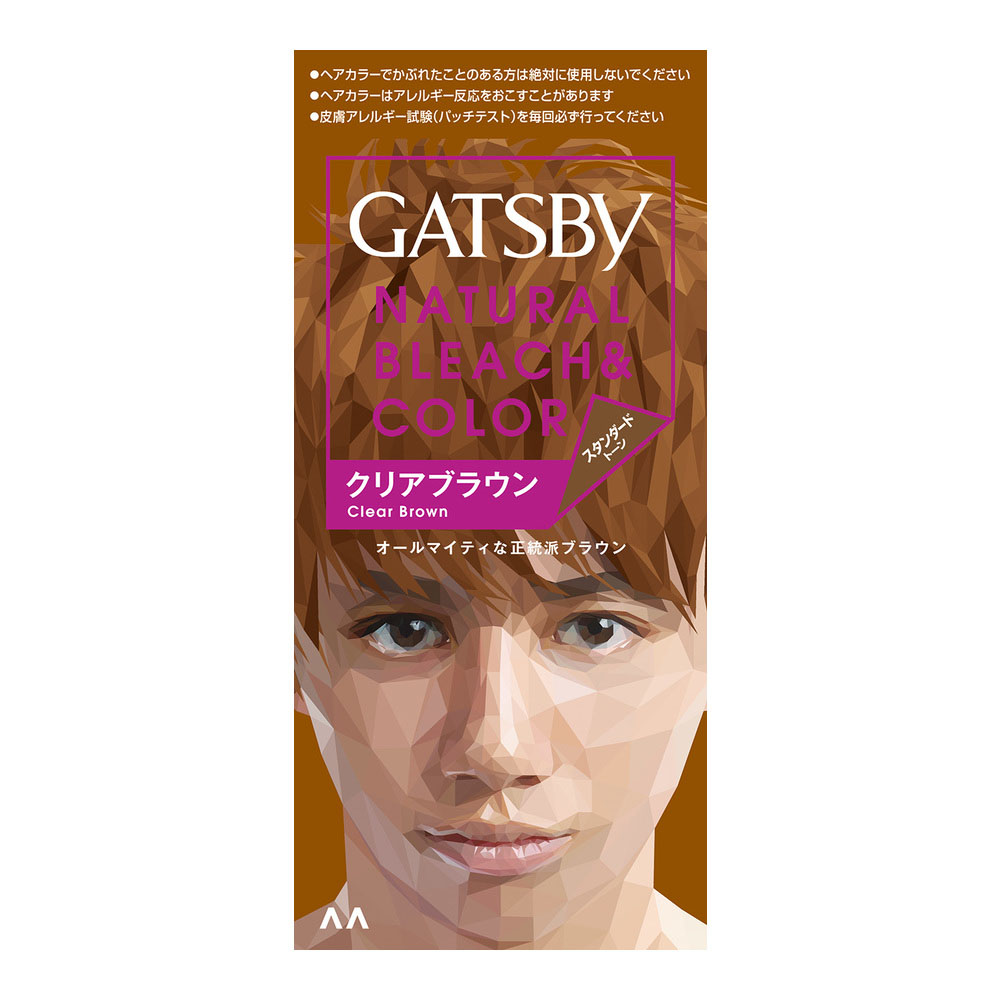 ギャツビー ナチュラルブリーチカラー クリアブラウン フルーティ