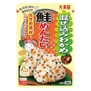 混ぜ込みわかめ 鮭めんたい 29g