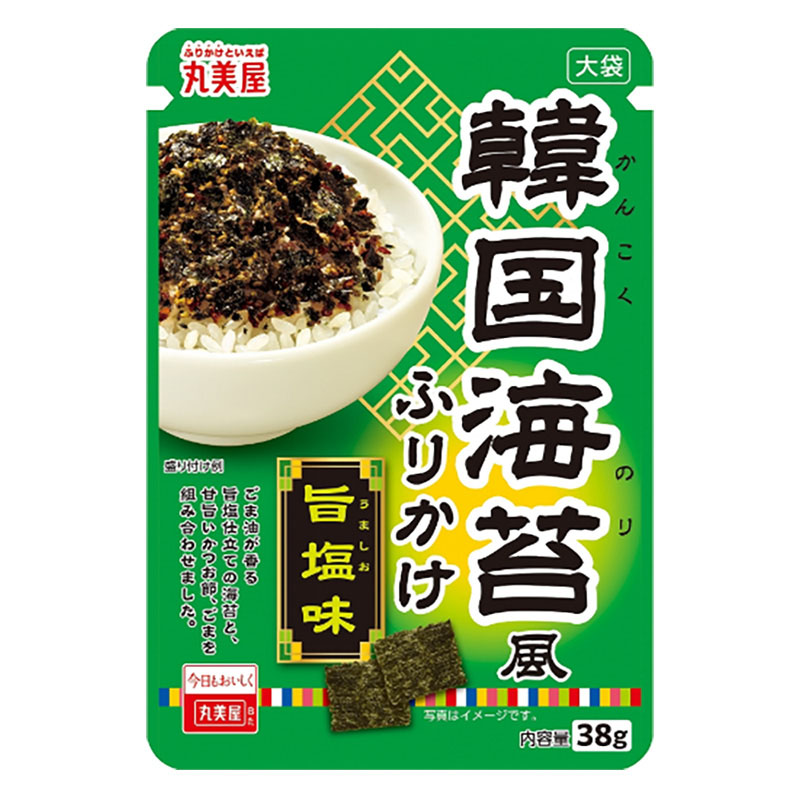 韓国海苔ふりかけ 旨塩味 大袋 38g
