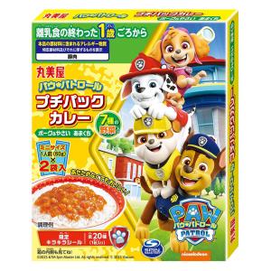 パウ・パトロールプチパックカレー ポーク&野菜甘口 120g
