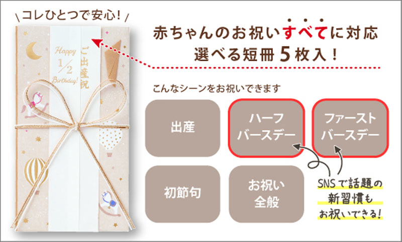 赤ちゃんのお祝