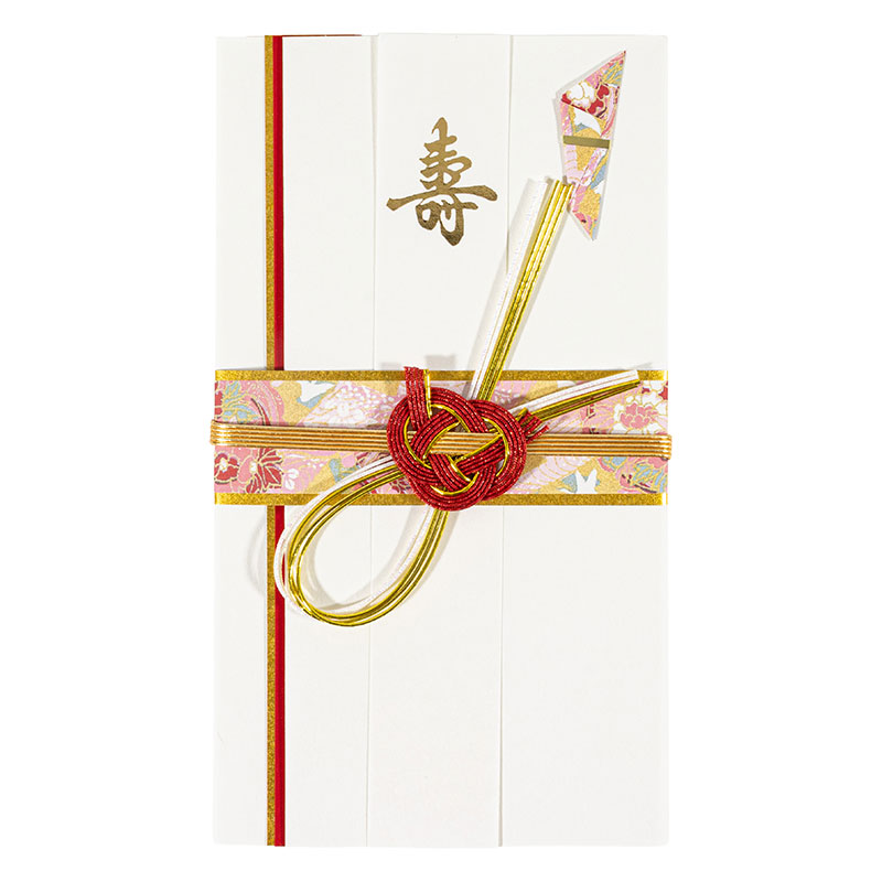 金封 撫子 結婚御祝用 中袋付 短冊3枚付 キ-E101