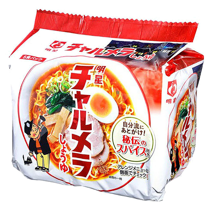 チャルメラ しょうゆ 5食パック 485g