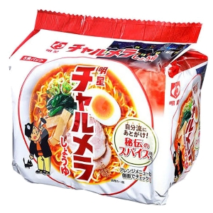 チャルメラ しょうゆ 5食パック 485g