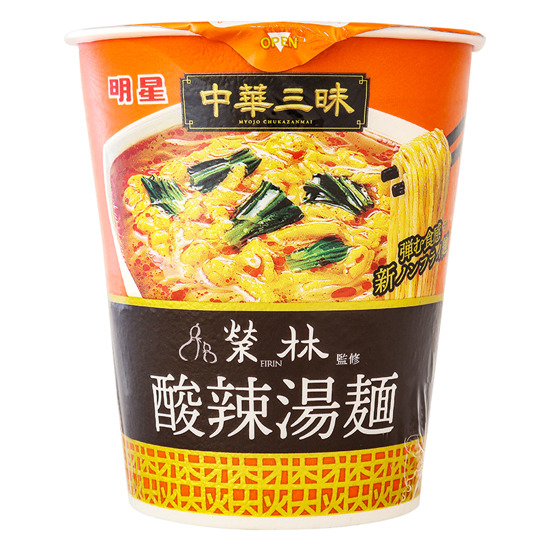 中華三昧タテ型 榮林 酸辣湯麺 64g