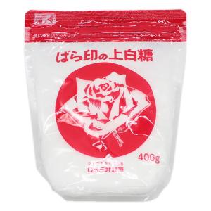 ばら印の上白糖 チャック付 400g