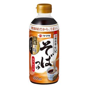 ヤマキ ストレートそばつゆ 500ml