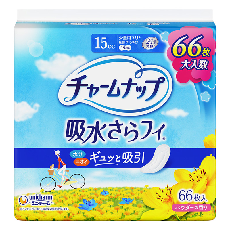 チャームナップ 吸水さらフィ 少量用 15cc 19cm 66枚