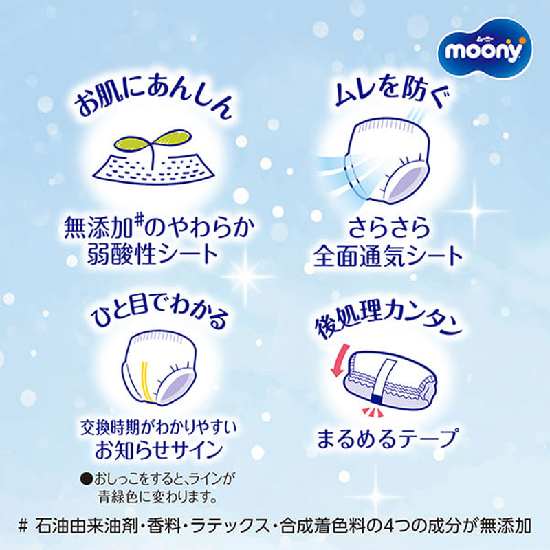 ムーニーマン 女の子用 ビッグ 38枚