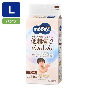 ナチュラルムーニー パンツタイプ 36枚 L