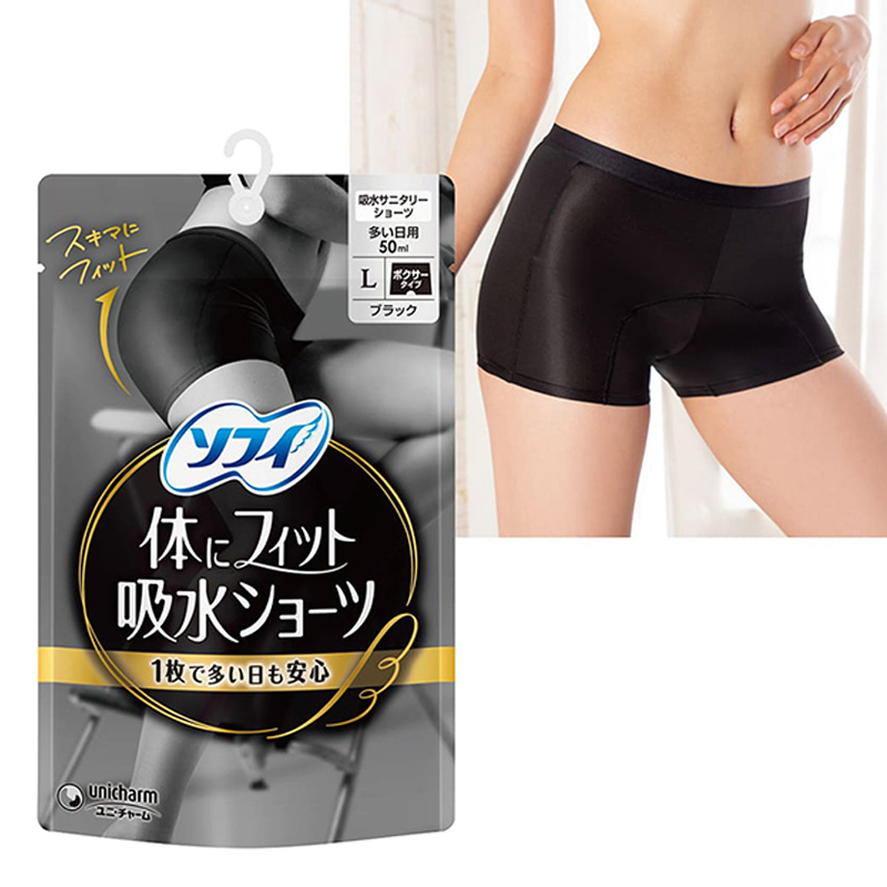 ソフィ 体にフィット吸水ショーツ L 1枚入
