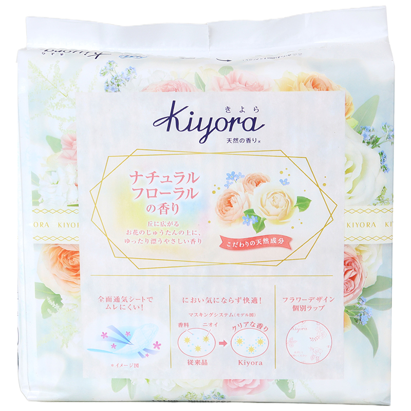 ソフィ Kiyora ナチュラルフローラル 72枚