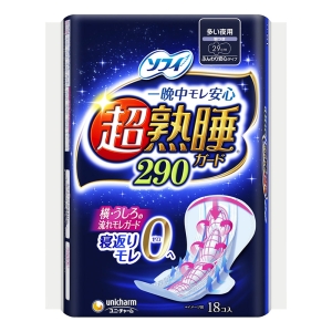 ソフィ 超熟睡ガード290 18枚