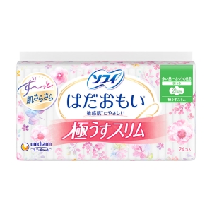 ソフィ はだおもい極うすスリム 21㎝ 羽つき 24枚