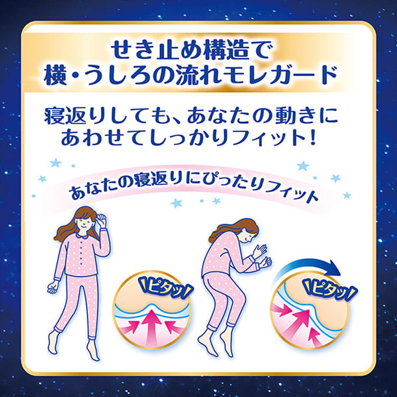 ソフィ 超熟睡ガード330 特に多い夜用 33cm 羽つき 22枚入【医薬部外品】