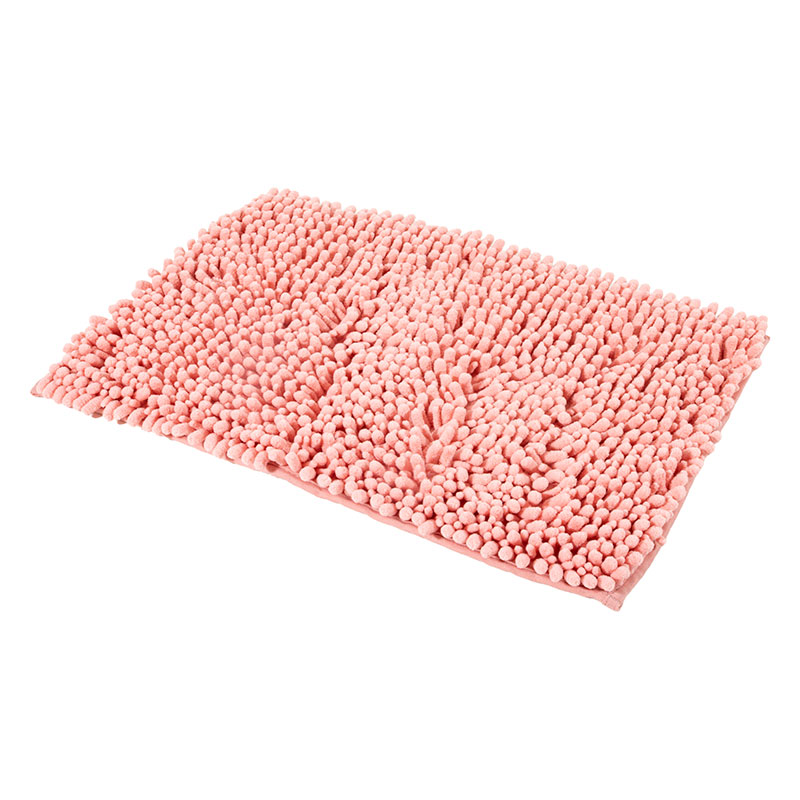 SUSU 抗菌ストロング WバスマットEC 40×60cm ピンク