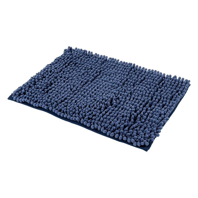 SUSU 抗菌ストロング WバスマットEC 40×60cm ネイビー