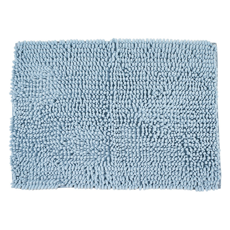 SUSU 抗菌ストロング WバスマットEC 50×70cm ブルー