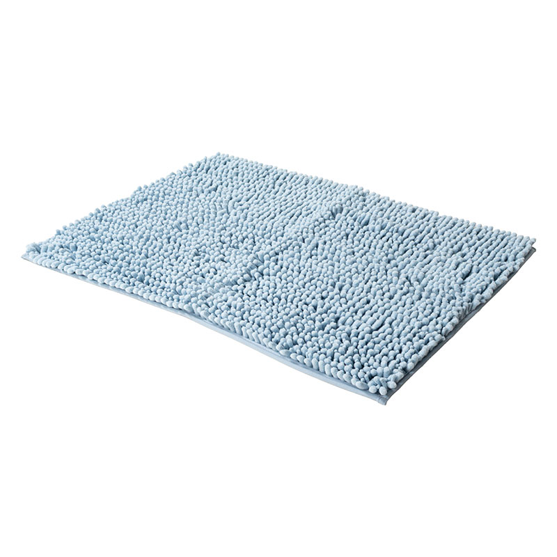 SUSU 抗菌ストロング WバスマットEC 50×70cm ブルー