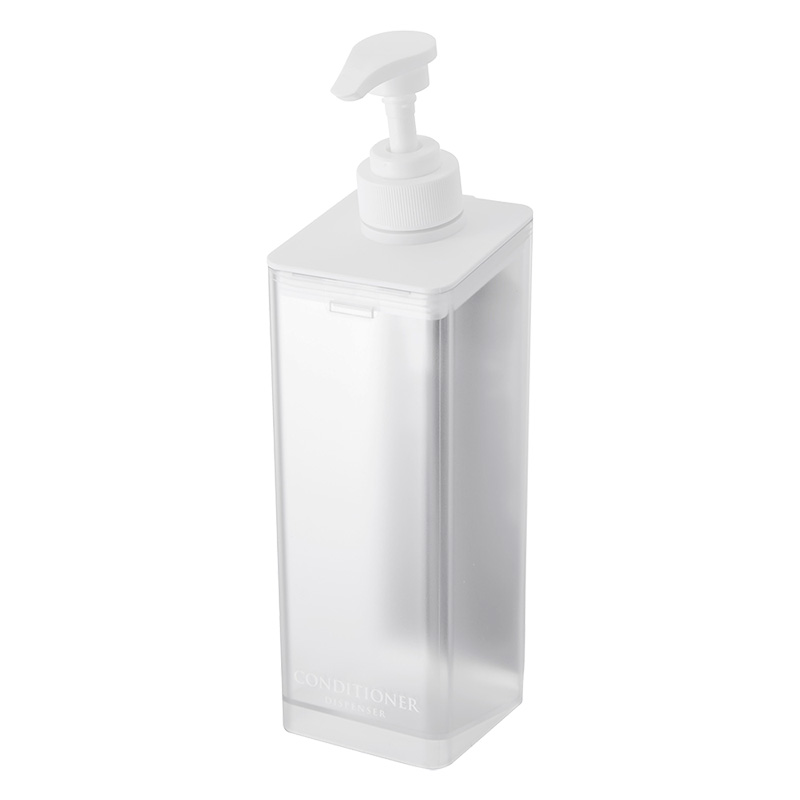 【お取り寄せ商品】たっぷり洗剤が出るマグネットディスペンサー コンディショナー MIST(ミスト) ホワイト