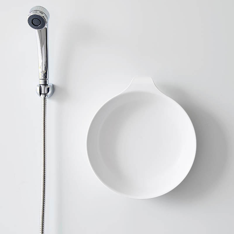 【お取り寄せ商品】マグネット&引っ掛け湯おけ L MIST(ミスト)