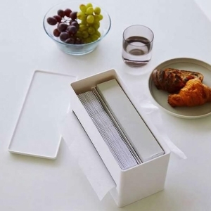 【お取り寄せ商品】両面ティッシュケース smart(スマート) ホワイト