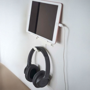 【お取り寄せ商品】スマートフォン＆ヘッドホンホルダー smart(スマート) ホワイト