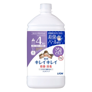 キレイキレイ 薬用泡ハンドソープ フローラルソープ 詰替特大【医薬部外品】 800ml