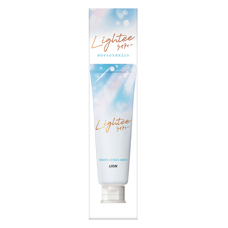 Lightee ハミガキ ホワイトシトラスミント 100g