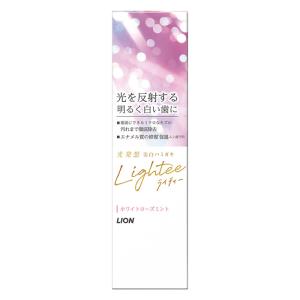 Lightee ハミガキ ホワイトローズミント 100g