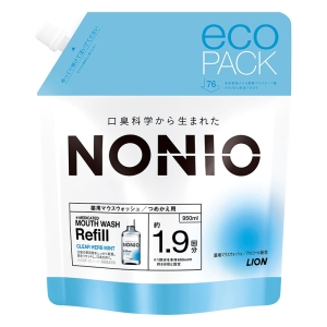 NONIOマウスウォッシュ クリアハーブミント つめかえ用 950ml