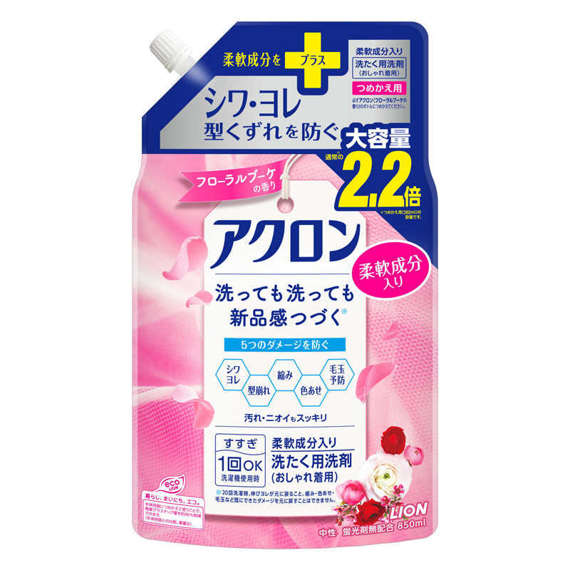 アクロン フローラルブーケの香り 詰替 850ml