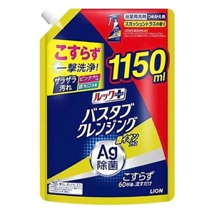 ルックプラス バスタブクレンジング銀イオンプラス スカッシュシトラスの香り 詰替用 特大1150ml