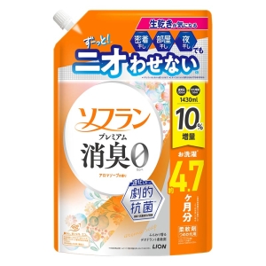ソフランプレミアム消臭 アロマソープの香り 詰め替え用 1430ml