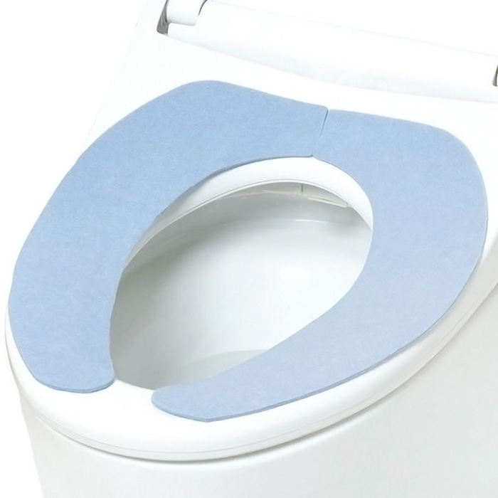 ぴたQ 吸着便座シート ブルー