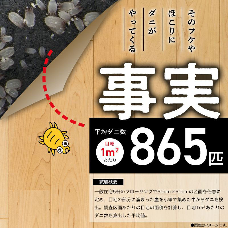 V激落ち床用超厚ダニよけウェットシート （20枚）