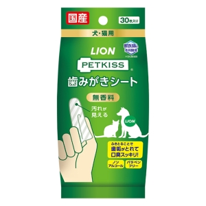 PETKISS 歯みがきシート30枚