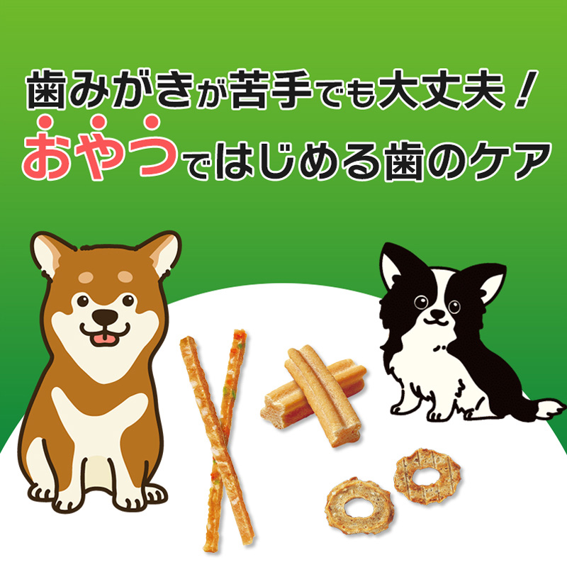 PETKISS ワンちゃんの歯みがきおやつ ササミスティック プレーン 60g