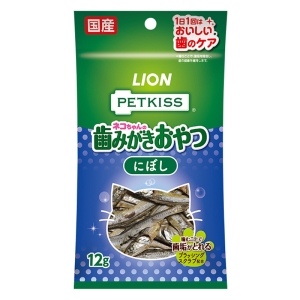 PETKISSネコちゃんの歯みがきおやつにぼし 12g