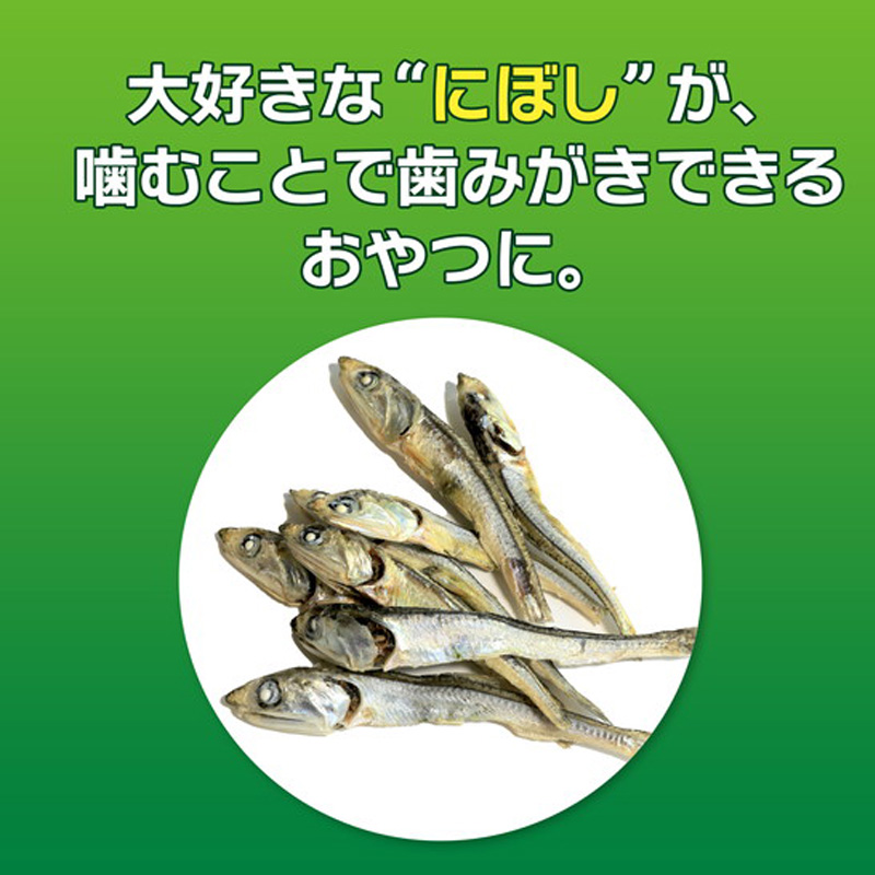 PETKISSネコちゃんの歯みがきおやつにぼし 12g